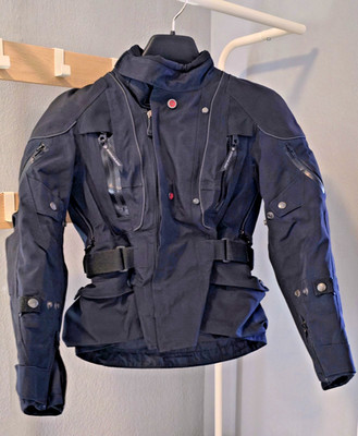 Motorradjacke STADLER Treasure Pro - schwarz - Damen 34/XS - neuwertig