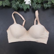 BALI Women's Nude 36C Seamless Padded Wireless Bra