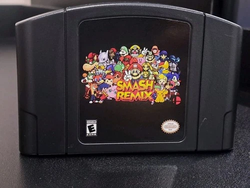 Super Smash Bros Remix V 2.0.0 N64 Cartridge Only Nintendo 64 