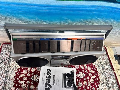 SONY CFS-99 Stereo Cassette Recorder Energy 99 Boombox Serviced
