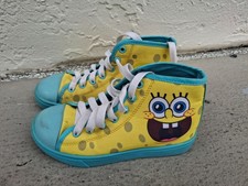 Spongebob Squarepants Shoes Kids Youth 2 HEELYS 90s Skater Cute Hiphop Hustle