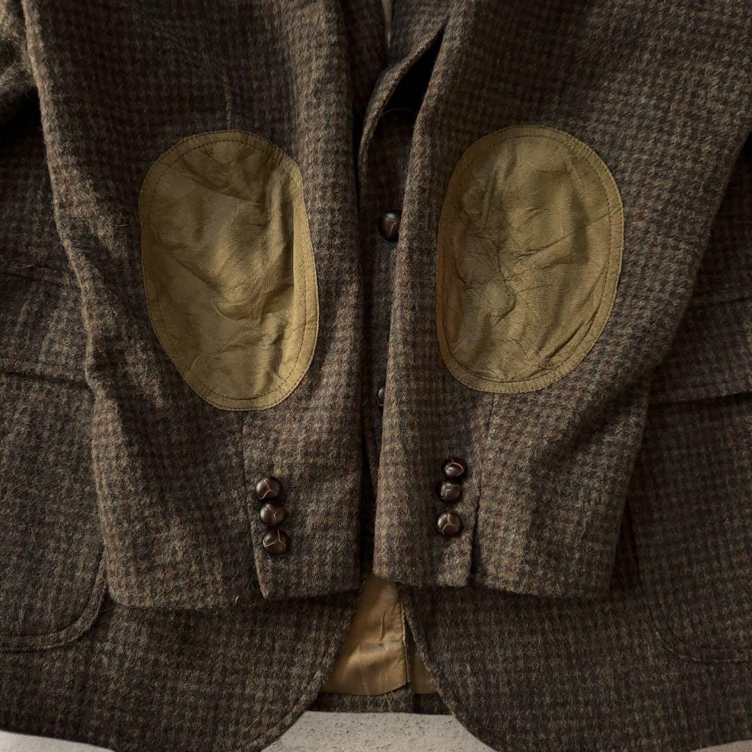 Pendleton 80s USA Check Pattern Tailored Jacket V… - image 10