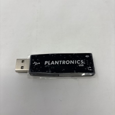 Original Plantronics DSP USB Adapter-01 Analog PC Headset/Mic 3.5mm Plug C51a