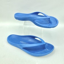 Birkenstock Honolulu Flip Flops Sandals Womens 6 Blue Water Proof Thong 1015487