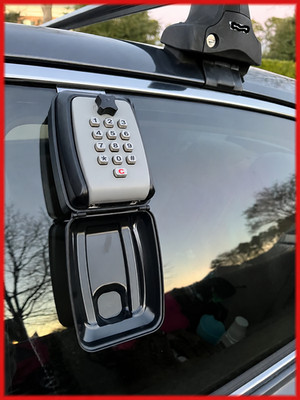 LAB Automation Car Window Lock Box Punch Button Key Lock Box Anti-Theft Devices