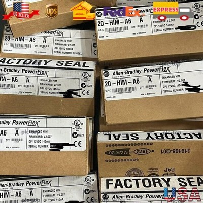 Allen-Bradley 20-HIM-A6 PoweFlex Enhanced HIM FW V2.007 12VFC New Factory Sealed
