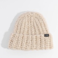 COAL HEADWEAR The Ivy Thick Knit Beanie - Off White