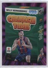 2023-24 Donruss EuroLeague Crunch Time Purple Laser 22/99 Willy Hernangomez 0w8p