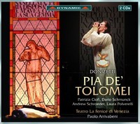 Audio Cd - Gaetano Donizetti - Pia De' Tolomei (2 Cd) - Dynamic -D- Neu