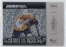 2023 Credentials Debut Ticket Access Horizontal /799 Tier 1 Jake Livingstone 0p6