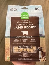 Open Farm Dog Freeze-Dried Raw Meal Or Mixer Lamb Recipe 3.5oz