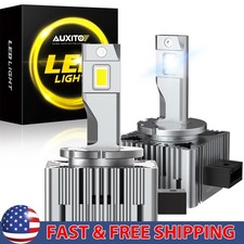 AUXITO LED Headlight Bulb D1R D1S D3S D3R Hi-Lo Beam HID Xenon Conversion 2/4X