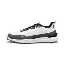 Puma Mens Ignite Elevate X Spikeless Golf Shoes - White/Slate Sky/Black - 2026