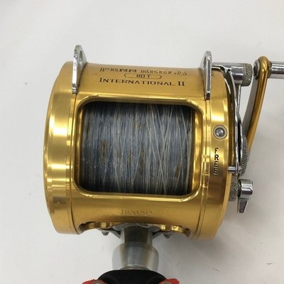 Penn Reels International II 80T Big Game Rolle Single Speed aus Japan mit Hin...
