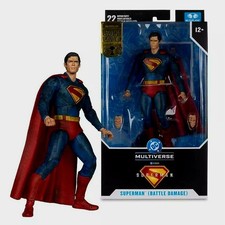McFarlane Toys DC Multiverse SUPERMAN  BATTLE DAMAGE  Gold Label Action Figure