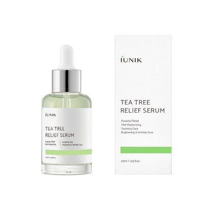 iUNIK Tea Tree Relief Serum 50ml Korean 1EA