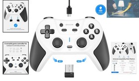 C5P Bluetooth Wireless Gamepad with Hall Effect Joysticks for Ultimate Control