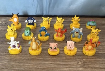 Vintage 90s Pokémon Ink Stamp Bundle Pikachu Charizard Blastoise Venusaur Rare