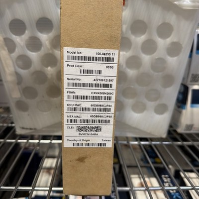 Calix 100-04255-11 803G GPON ONT Fiber Optic Gateway New in Box