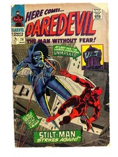 Daredevil #26 Marvel Comic Book 1966 Low Grade Stiltman