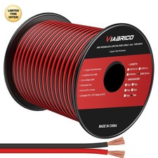 Askcable 10 Gauge 500FT Low Voltage Copper Clad Aluminum Electrical Wire