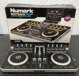 Numark Mixtrack Pro II w/Box Powers On Untested DJ Software Controller Serato