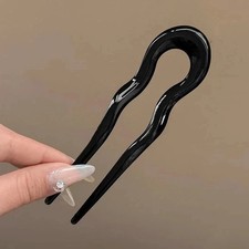 Women U Shaped Hairpin French Style Hair Pin Hair Stick Hair Fork Stick Pins NEW