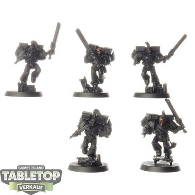 Space Wolves - 5x Skyclaws - grundiert