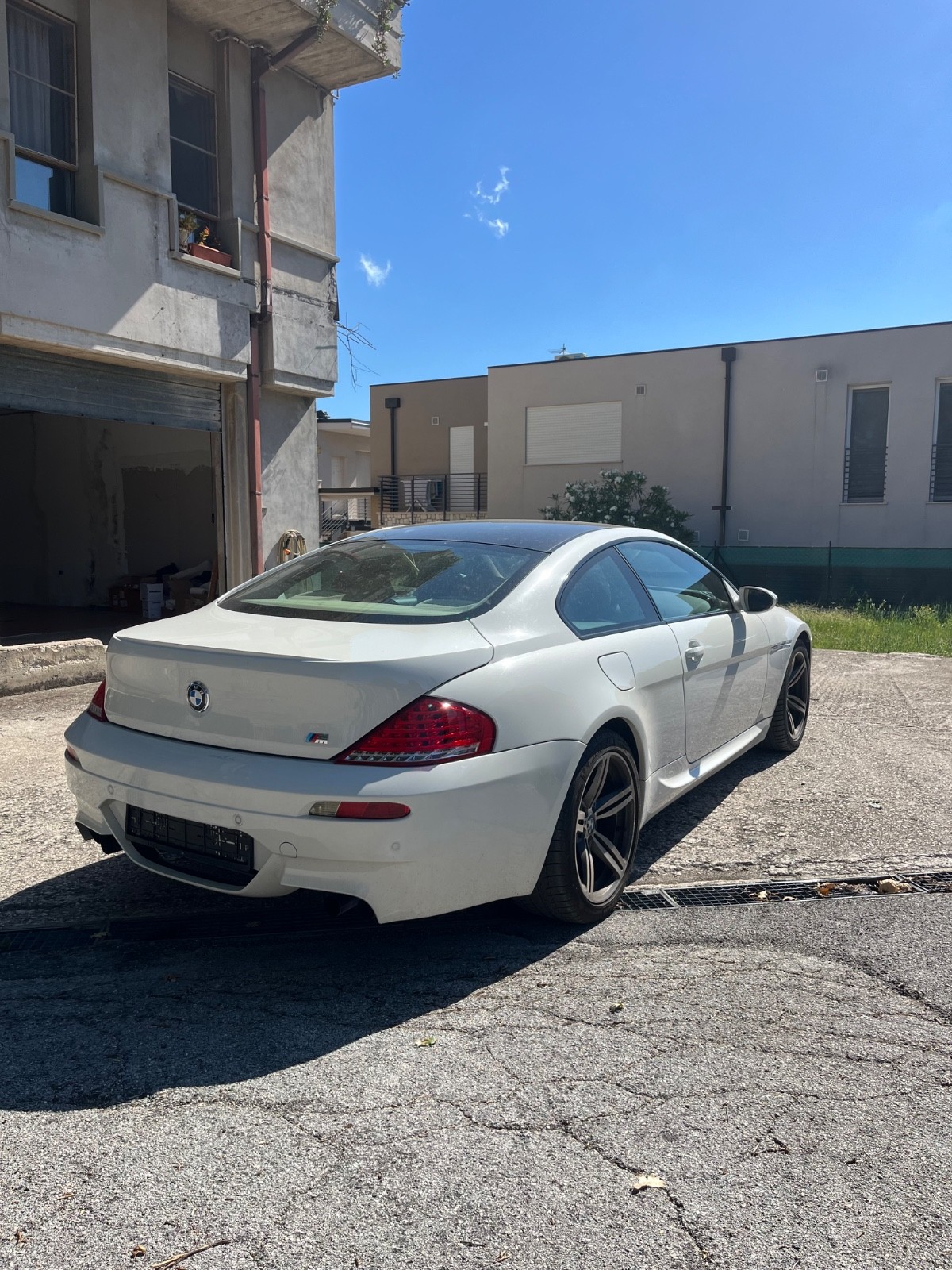 BMW m6 e63 v10 usata tetto in carbonio anno 2006 certificato di rilevanza storic foto 2