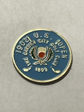 1902 U.S. Open Championship 1" Coin Style Golf Marker - Garden City Golf Club