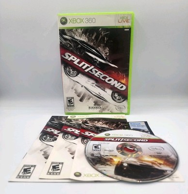 Split/Second (Microsoft Xbox 360, 2010) Complete - See Pics- Tested And Working!