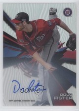 2015 Topps High Tek Auto Pattern 1 Grass/Waves Doug Fister #HT-DF Auto 0f8