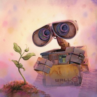 Wall-E movie soundtrack vinyl record Pixar Mondo Rare and Out of print