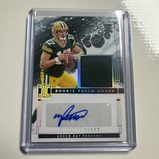 2024 Panini Impeccable Rookie Silver 23/49 Michael Pratt  RPA 