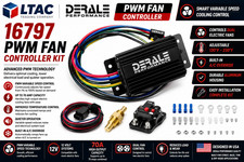 Derale 16797 Pwm Electric Fan Controller Kit 12v 70 Amp High Output Cooling Fan
