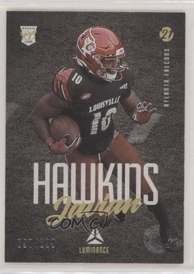 2021 Panini Luminance Rookie Gold 97/299 Javian Hawkins #152 Rookie RC 0g27