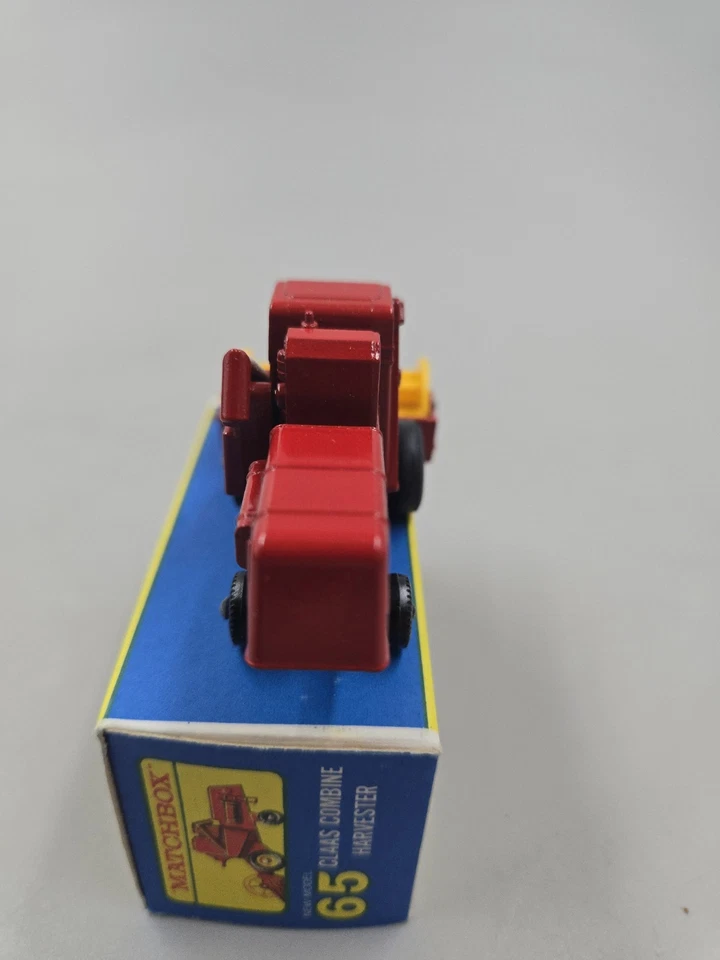 Vintage 1960S Matchbox Lesney #65 Class Combine Harvester In Original Box... - Image 4 of 4