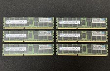 Lot 6 Samsung 16GB DDR3-1866 PC3-14900R 2Rx4 ECC RDIMM Server RAM- Grade B