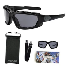 Motorcycle Riding Glasses Inner Foam Gasket Goggles Gk20 Black / Smoke Smoke