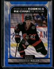 2021-22 O-Pee-Chee Platinum #240 Parker Kelly Blue-Surge