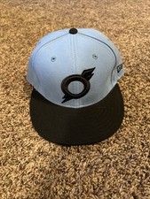 Game Used Glenn Sparkman Omaha Stormchasers Hat Size 7 1/4