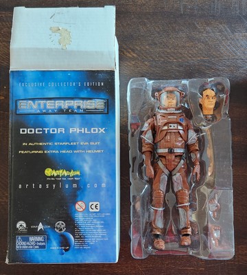 RARE Star Trek Enterprise Doctor Phlox in EVA Suit Art Asylum / Diamond Select