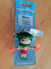 Kamibashi Keychain The Original String Doll Gang - Mana - NEW WITH TAGS