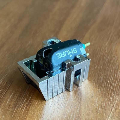 Shure V15 Type III Cartridge White Lettering Mirror Finish Audio