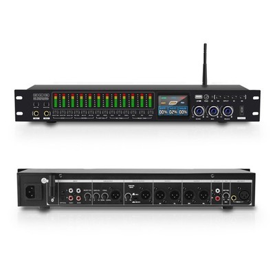FULODE K-6 Professional KTV Digital pre-stage Effector Anti-howling Audio Proces
