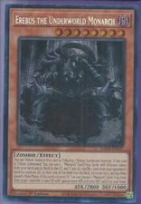 Yugioh Erebus the Underworld Monarch Secret Rare RA04