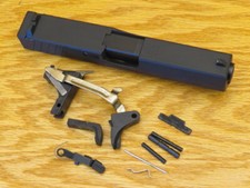 Rock Slide USA Complete Upper for Glock 19 9mm With Barrel LPK. Black