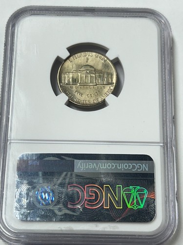 1943 P Jefferson Silver War Nickel NGC MS67 - Picture 5 of 8