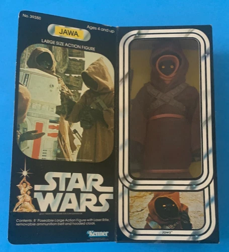 STAR WARS 1978 KENNER JAWA DOLL SEALED BOX CATALOG STICKER