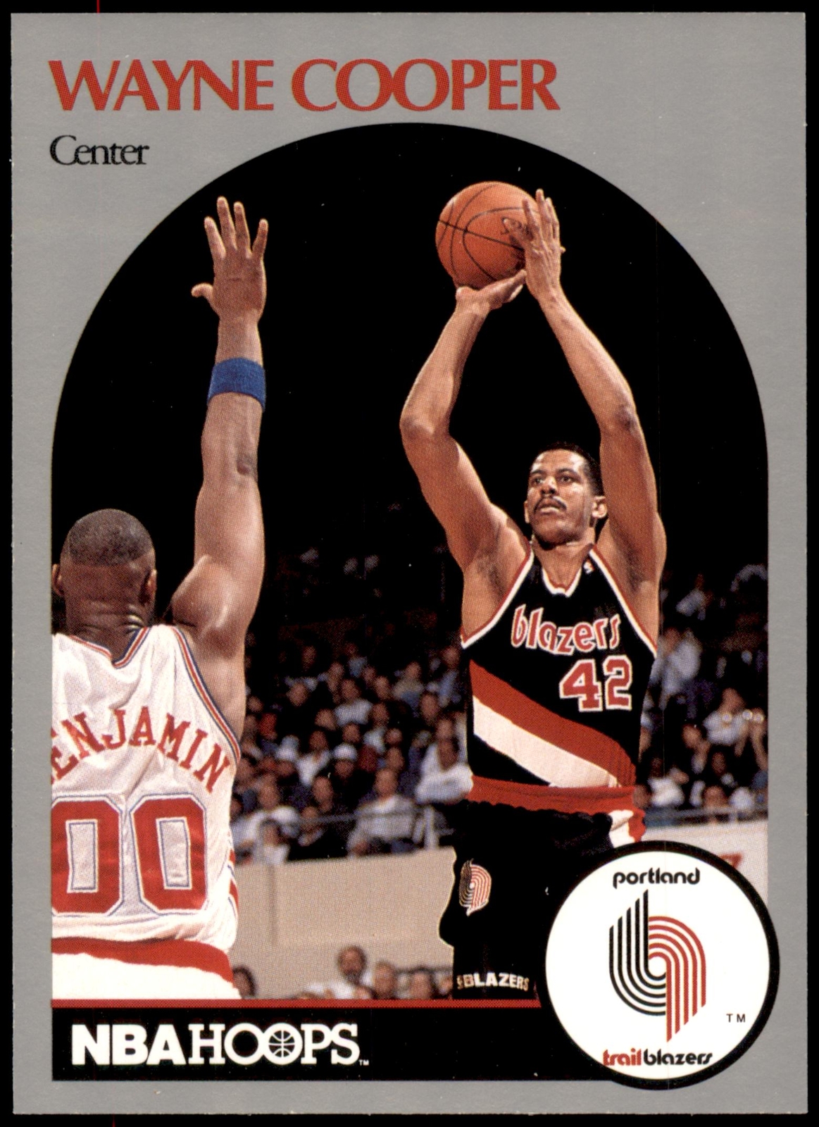 Wayne Cooper #244 1990-91 Hoops